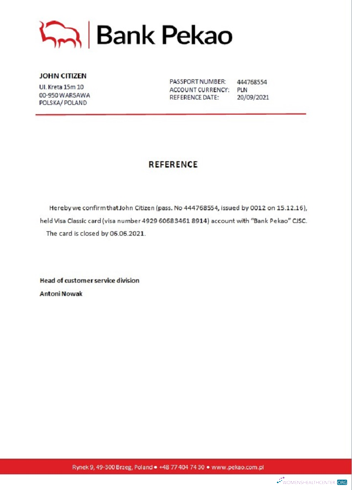 Download Poland Bank Pekao closure reference Photoshop template